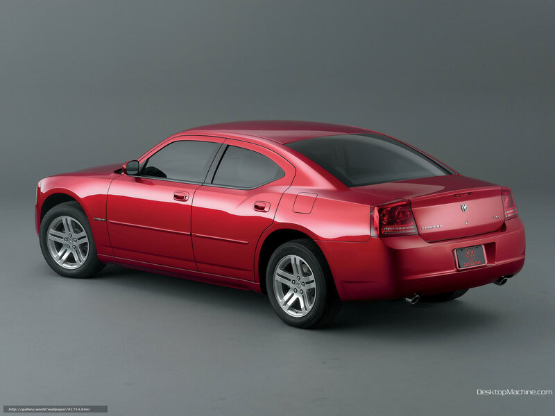 Red Dodge Charger — Neutral, Photograph