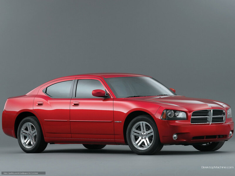 Red Dodge Charger — Neutral