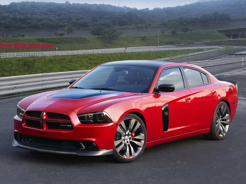 Red Dodge Charger Rt