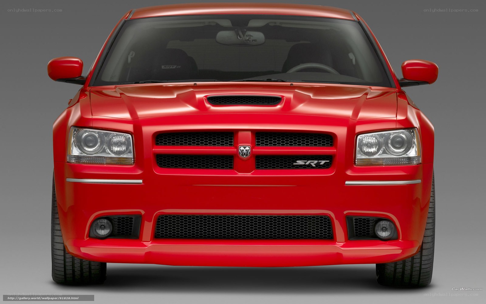 Red Dodge Charger SRT-8