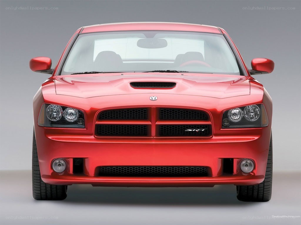 Red Dodge Charger SRT-8