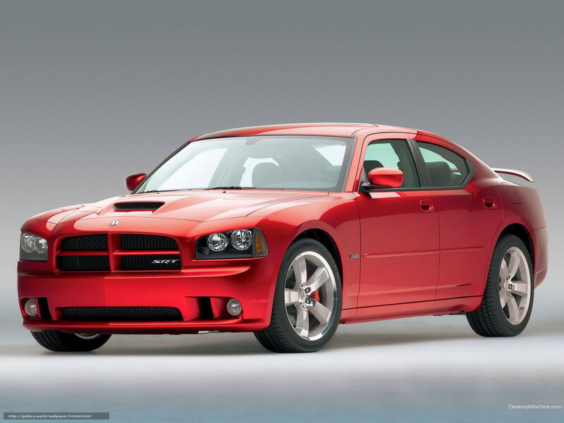 Red Dodge Charger Srt — Neutral