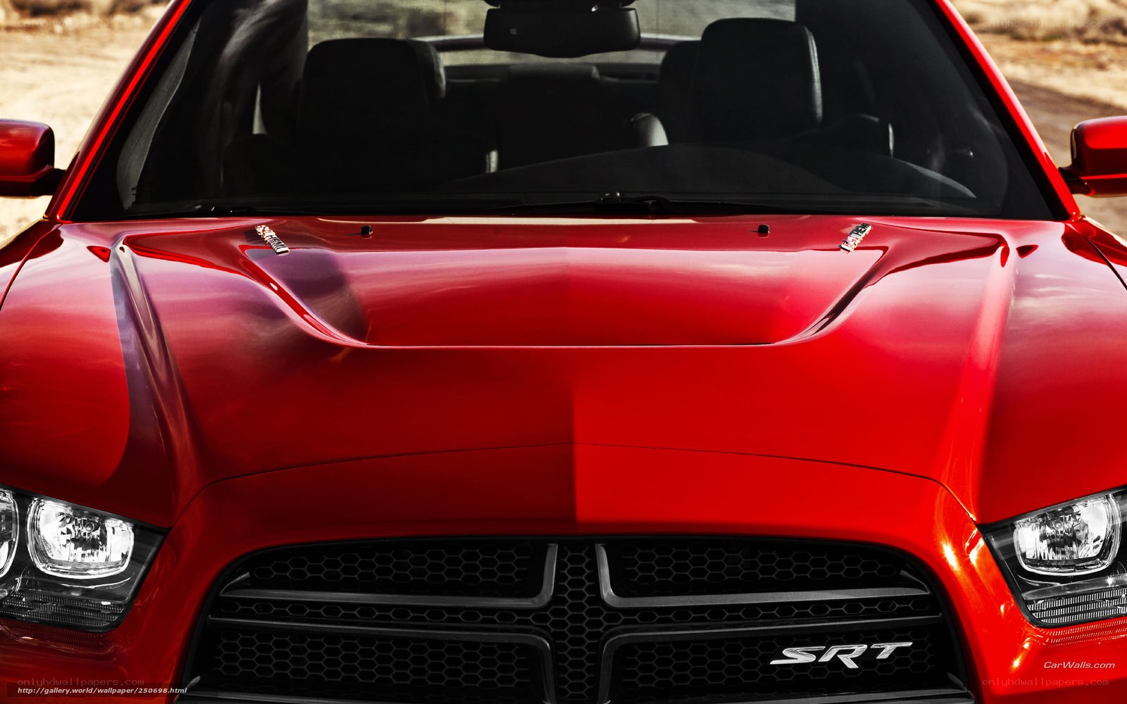 Red Dodge Charger SRT