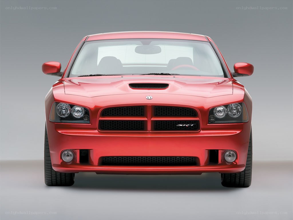 red dodge charger srt8