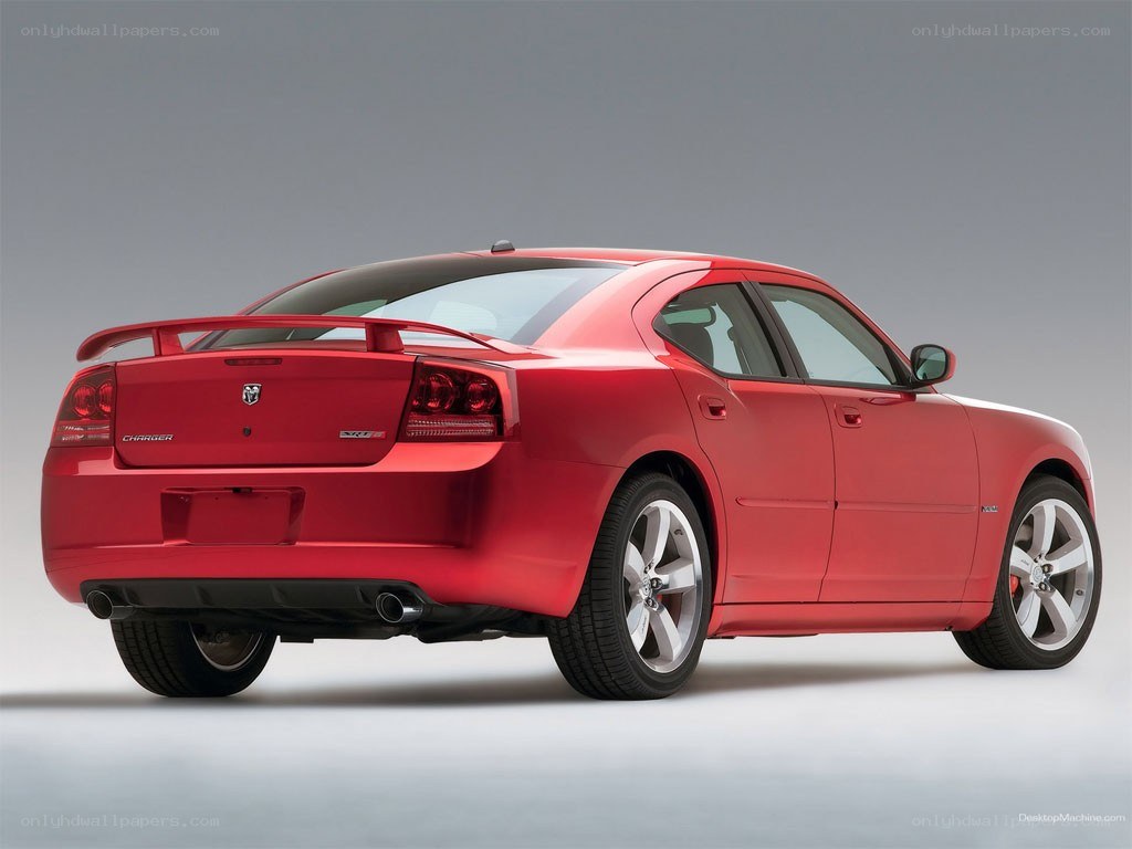 red dodge charger srt8