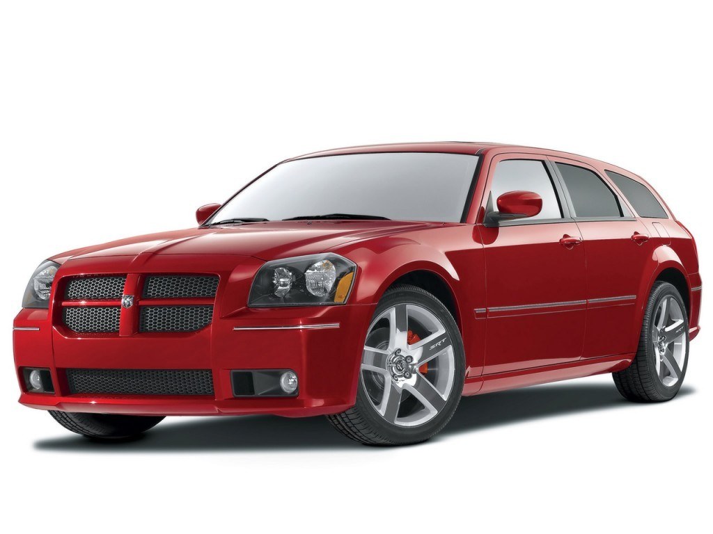 red dodge charger station wagon