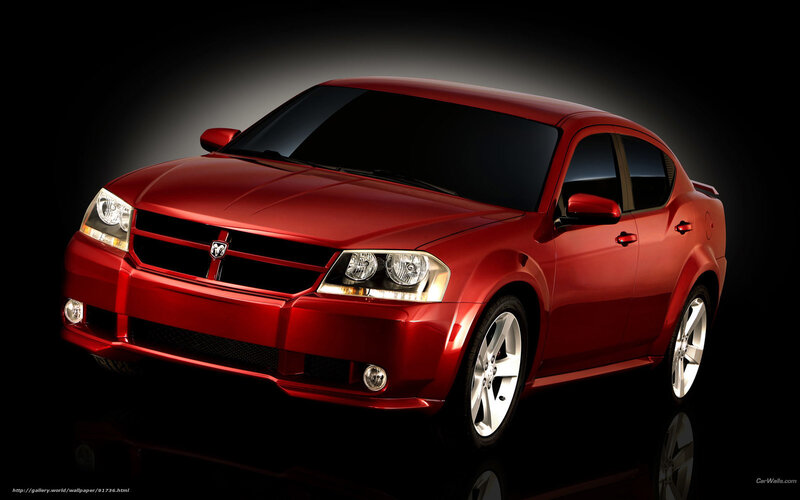 Red Dodge Dart