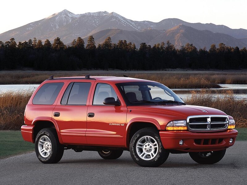 Red Dodge Durango SUV