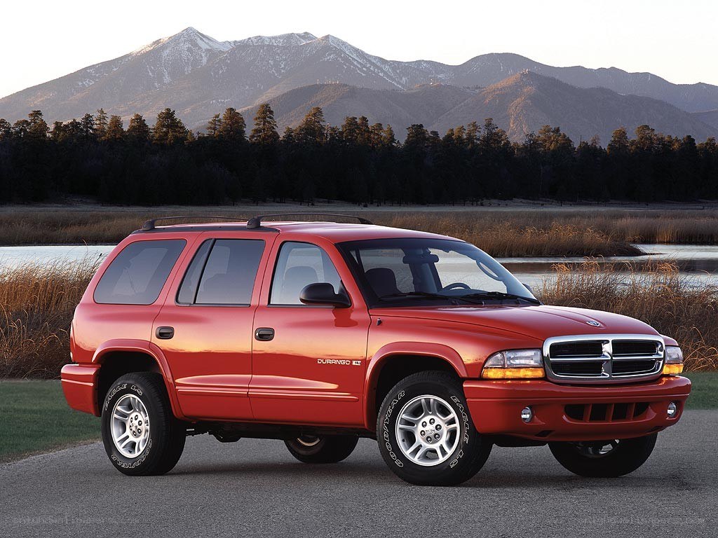 Red Dodge Durango SUV