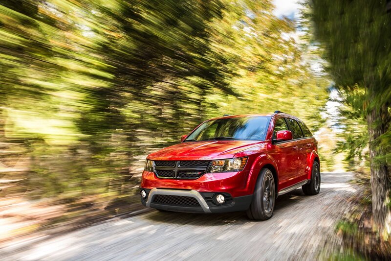 Red Dodge Journey