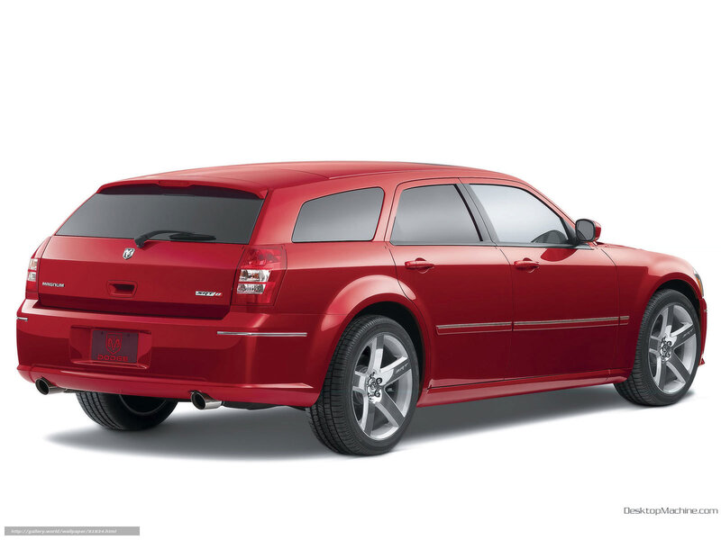 Red Dodge Magnum Station Wagon — Neutral
