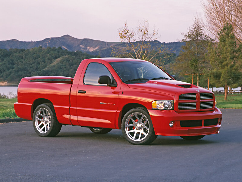 Red Dodge Ram Pickup
