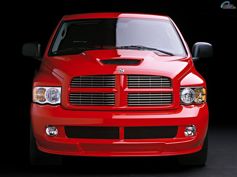 red dodge ram srt-10