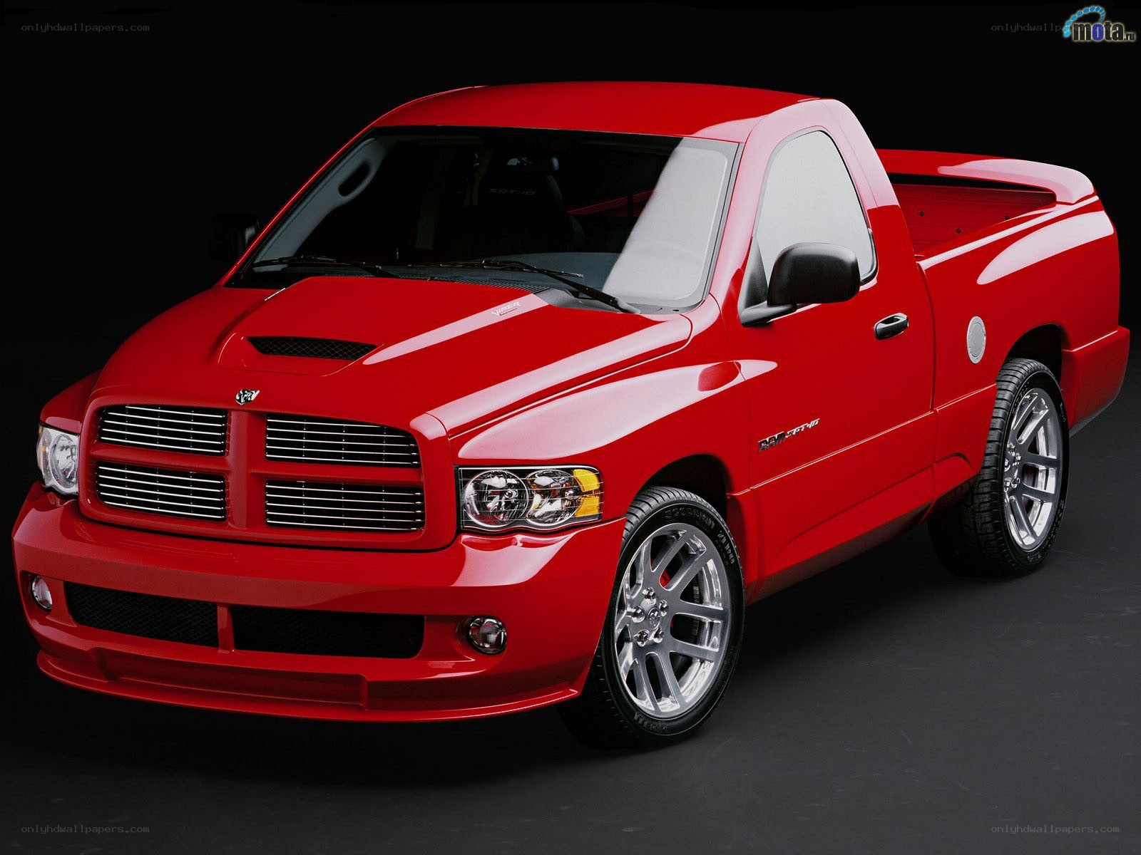 Red Dodge Ram SRT-10 Pickup