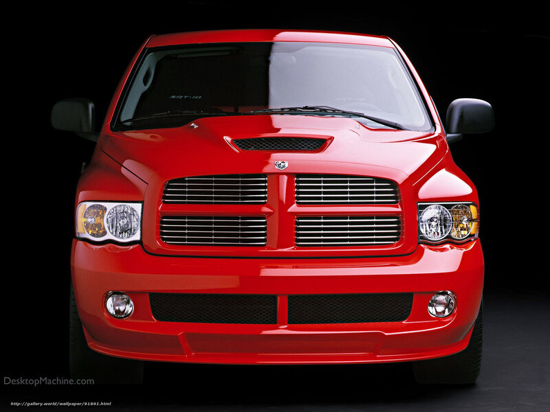 red dodge ram srt-10