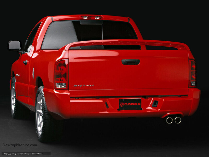 Red Dodge Srt-10 Pickup