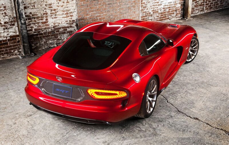 Red Dodge SRT Viper