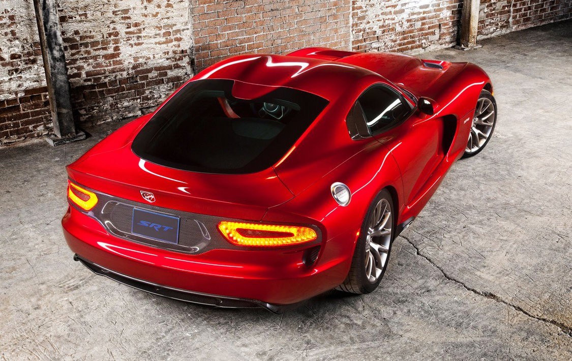 Red Dodge SRT Viper