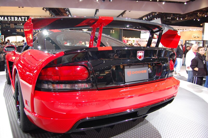 Red Dodge Viper — Neutral