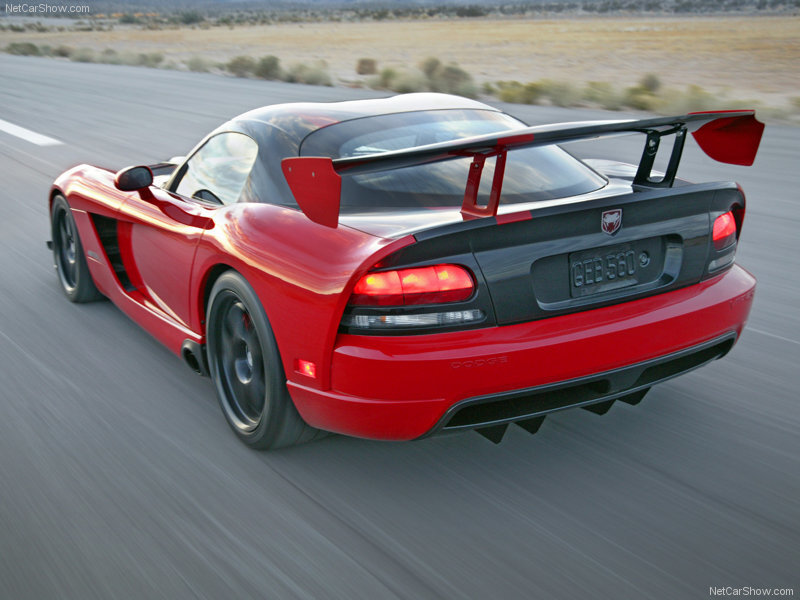 Red Dodge Viper