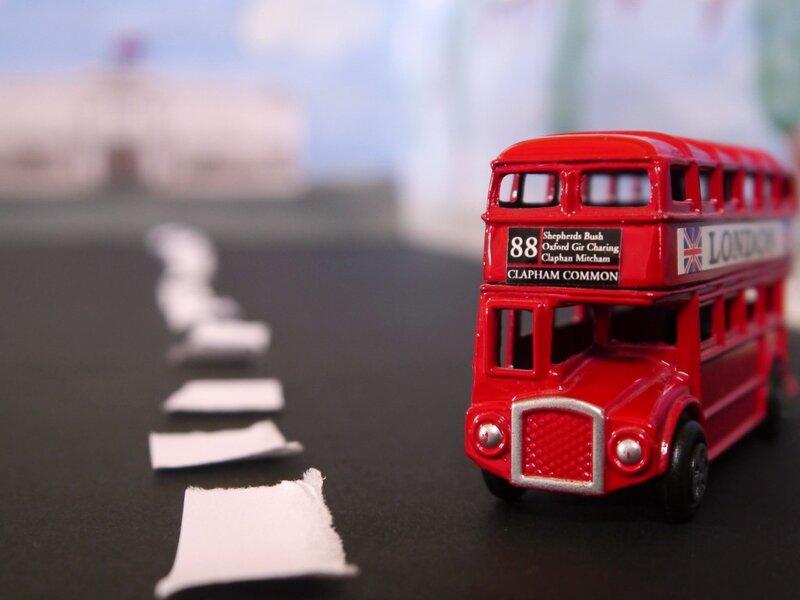 Red Double-decker Bus — Calm