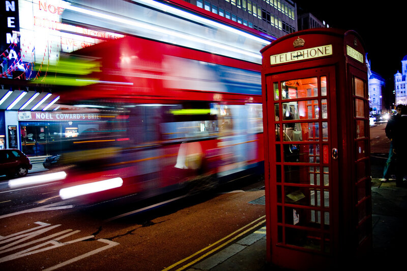 Red Double-decker Bus — Dynamic