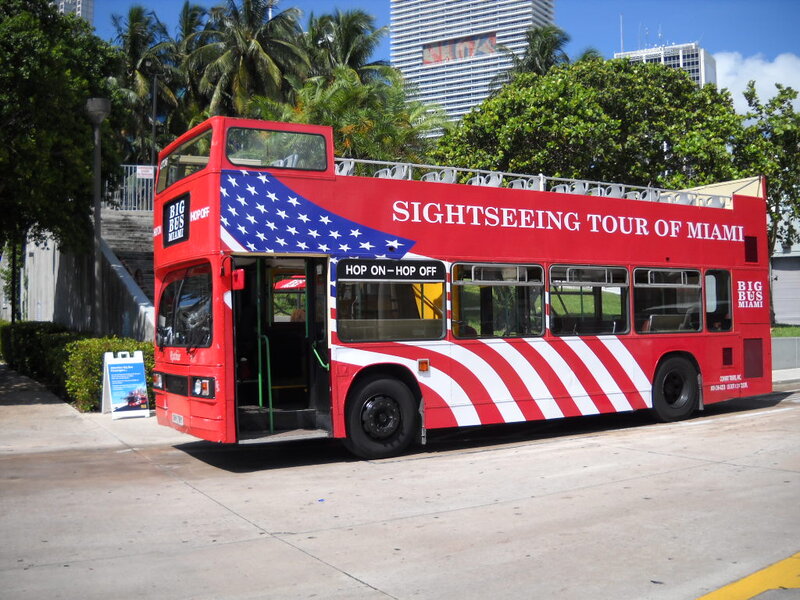 Red Double-decker Bus — Sunny