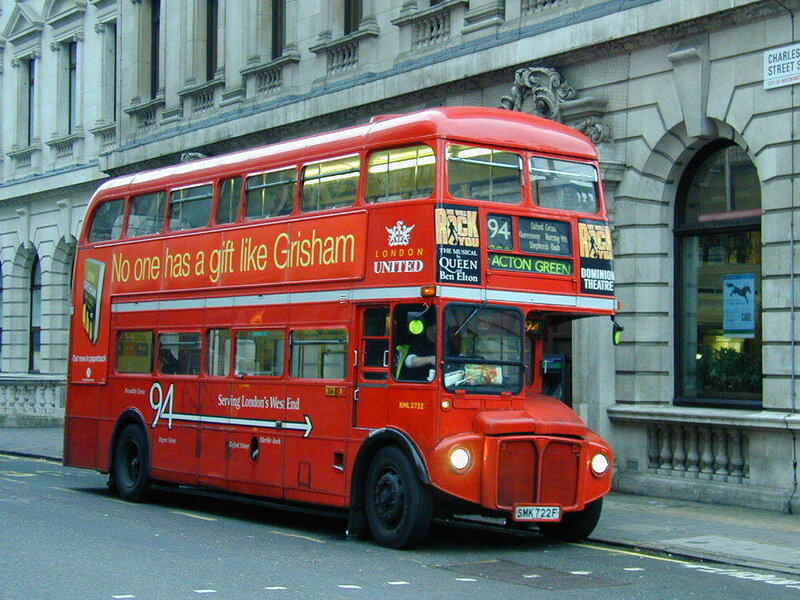 Red Double-decker Bus — Urban, Afternoon, Photograph, Building
