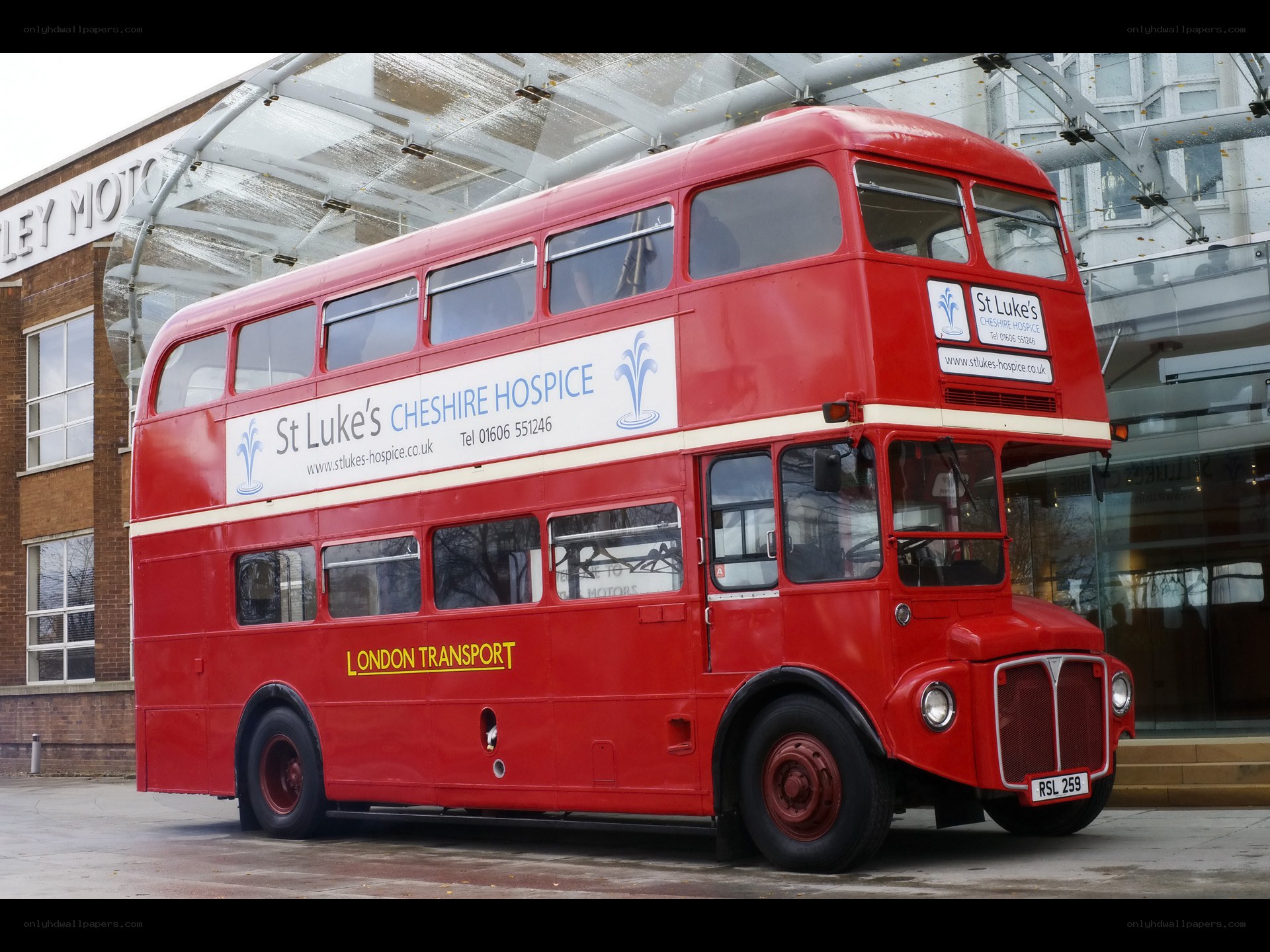 Red double-decker bus