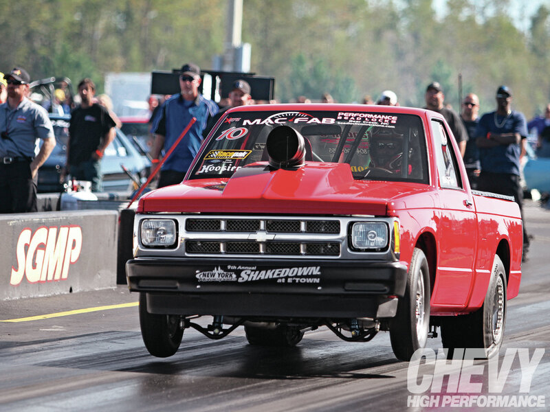 Red Drag Truck
