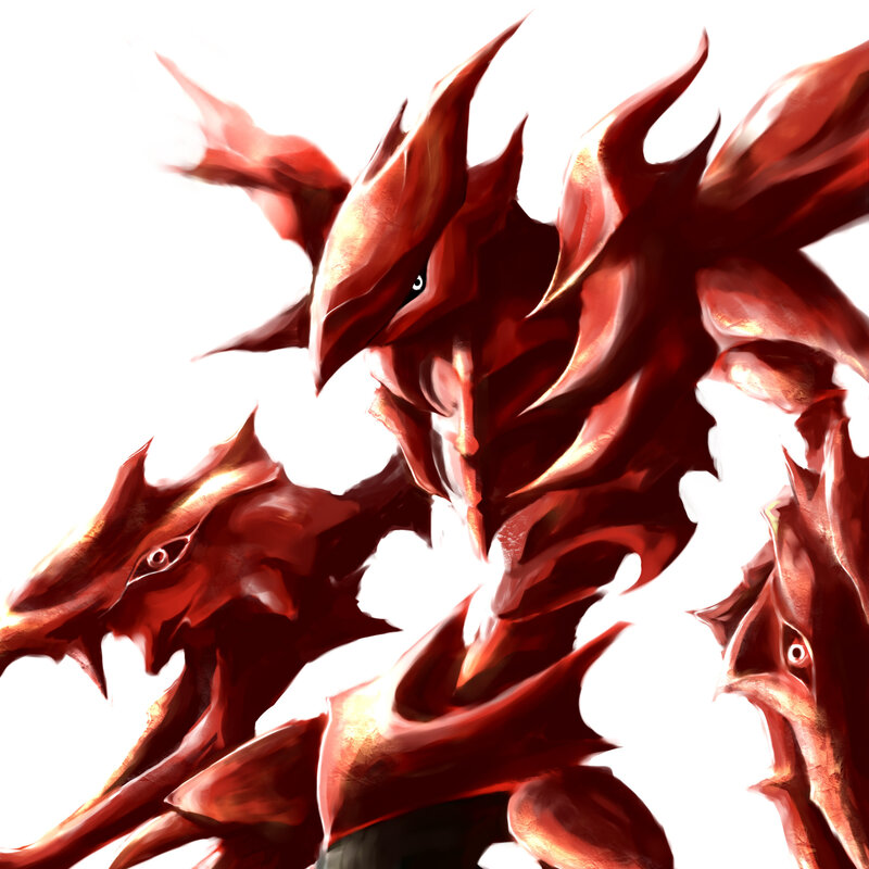 red dragon creature