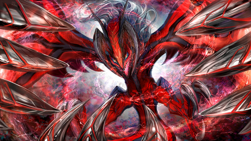 Red Dragon Creature — Dramatic, Intense