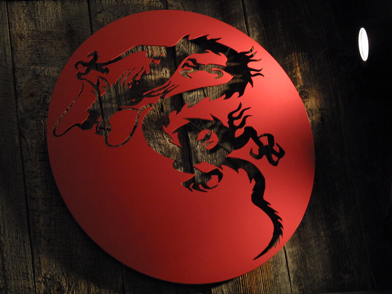 Red Dragon Cutout