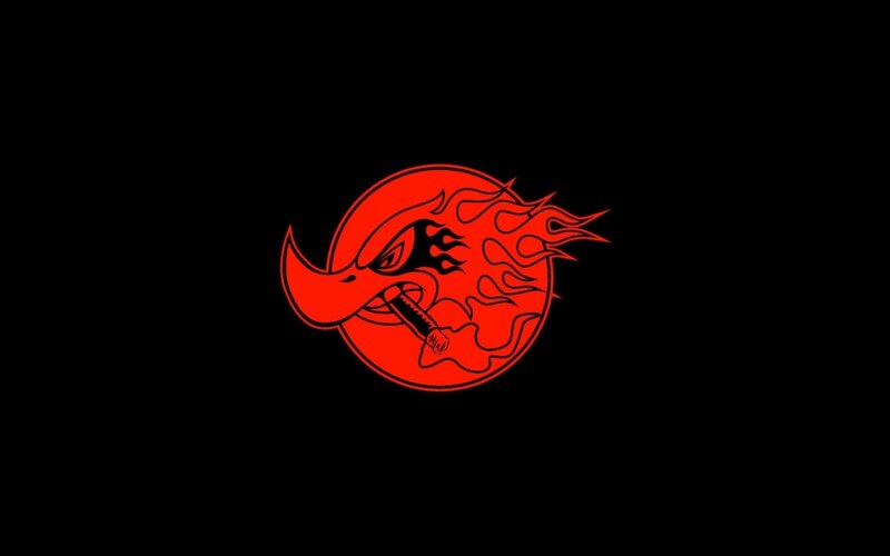 Red Dragon Head Logo