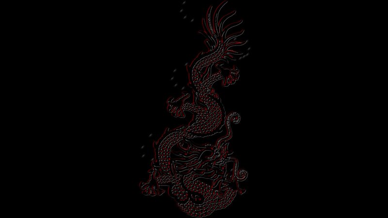 red dragon illustration