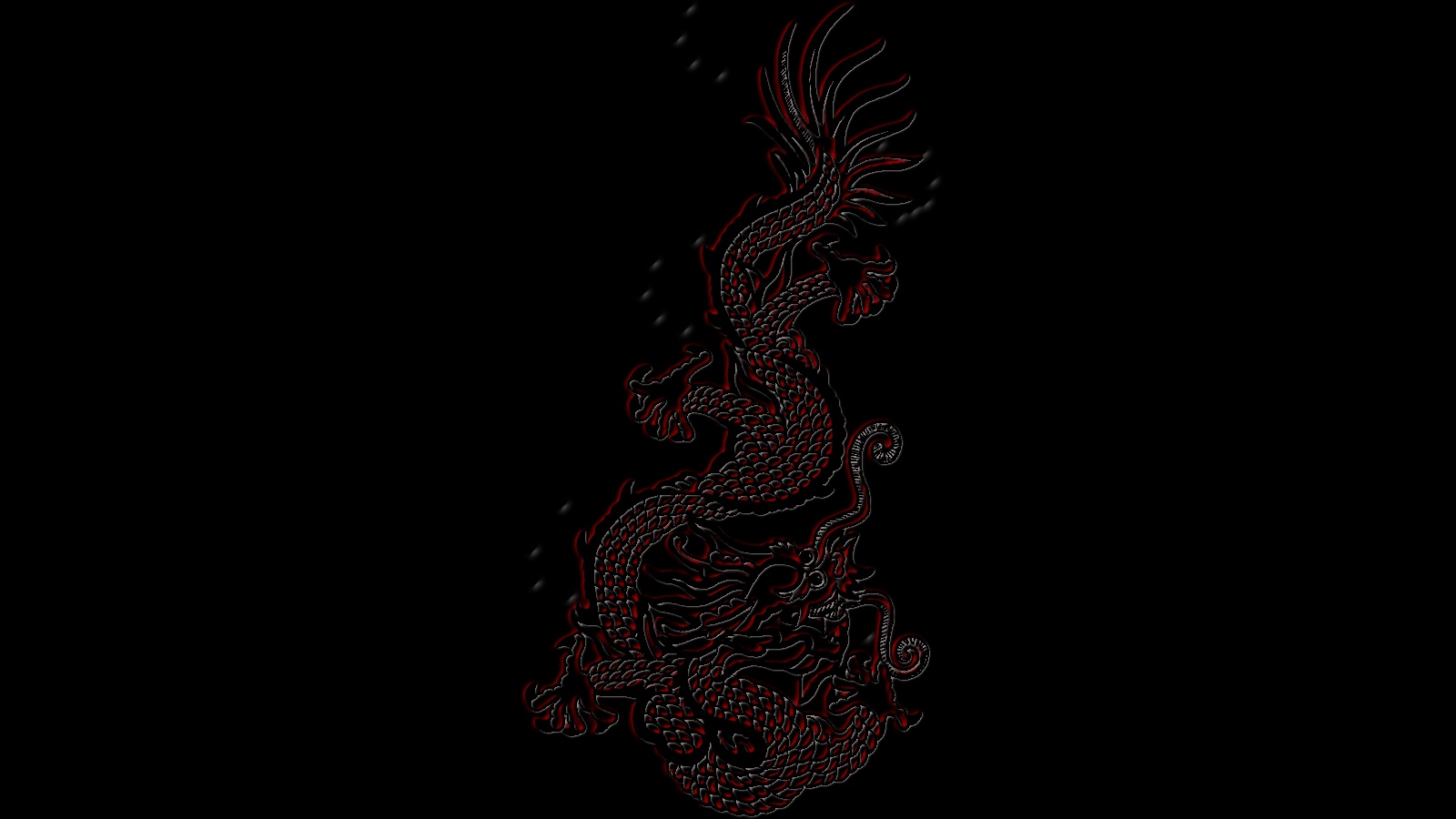 red dragon illustration
