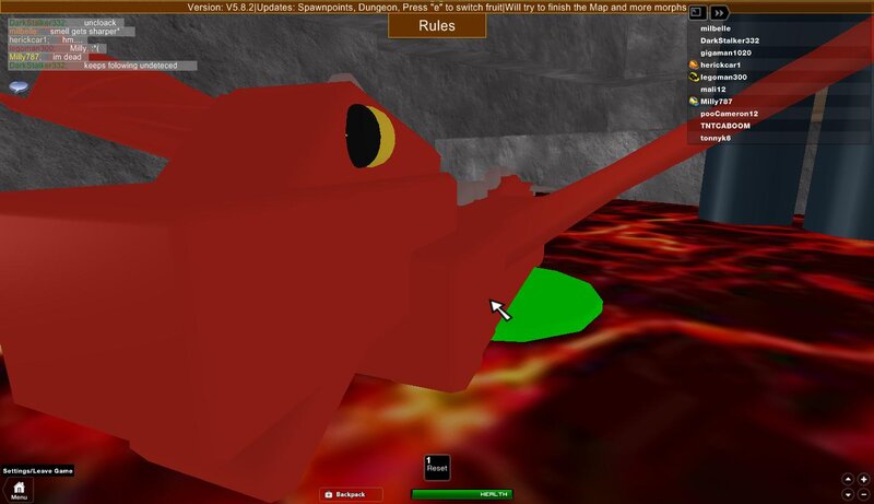 Red Dragon in Lava — Dangerous
