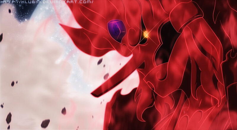 Red Dragon-like Creature — Dramatic, Digital Art