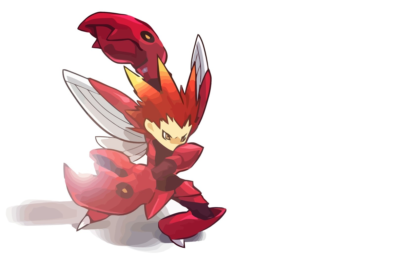 red dragon-like creature