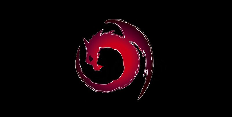 Red Dragon Logo — Dramatic