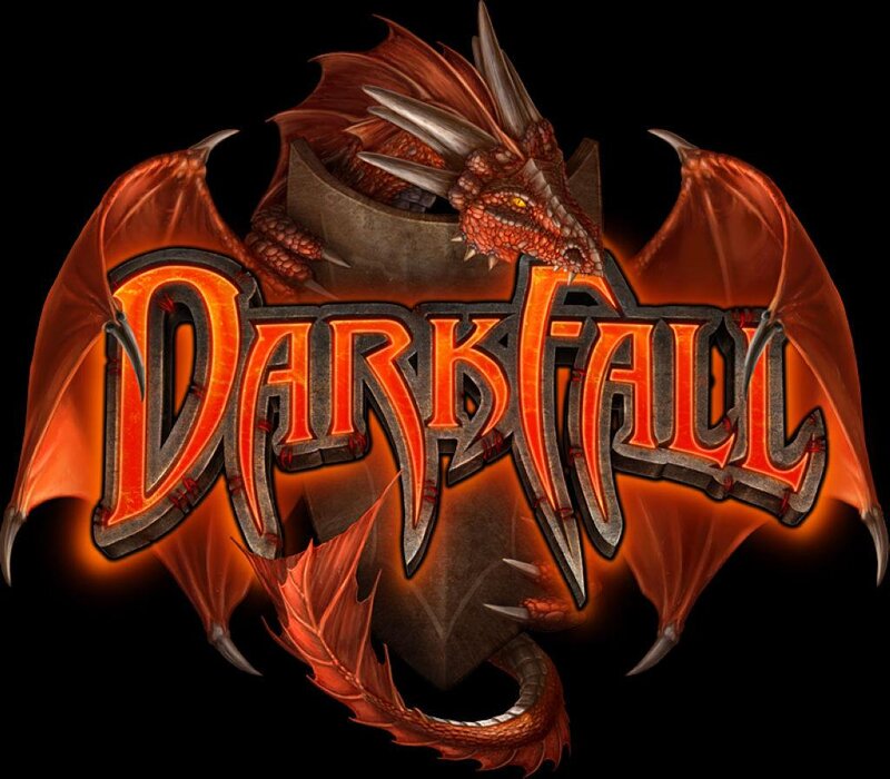 Red Dragon Logo — Orange