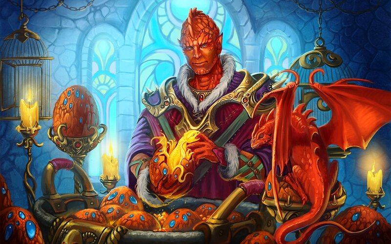 Red Dragon Mage