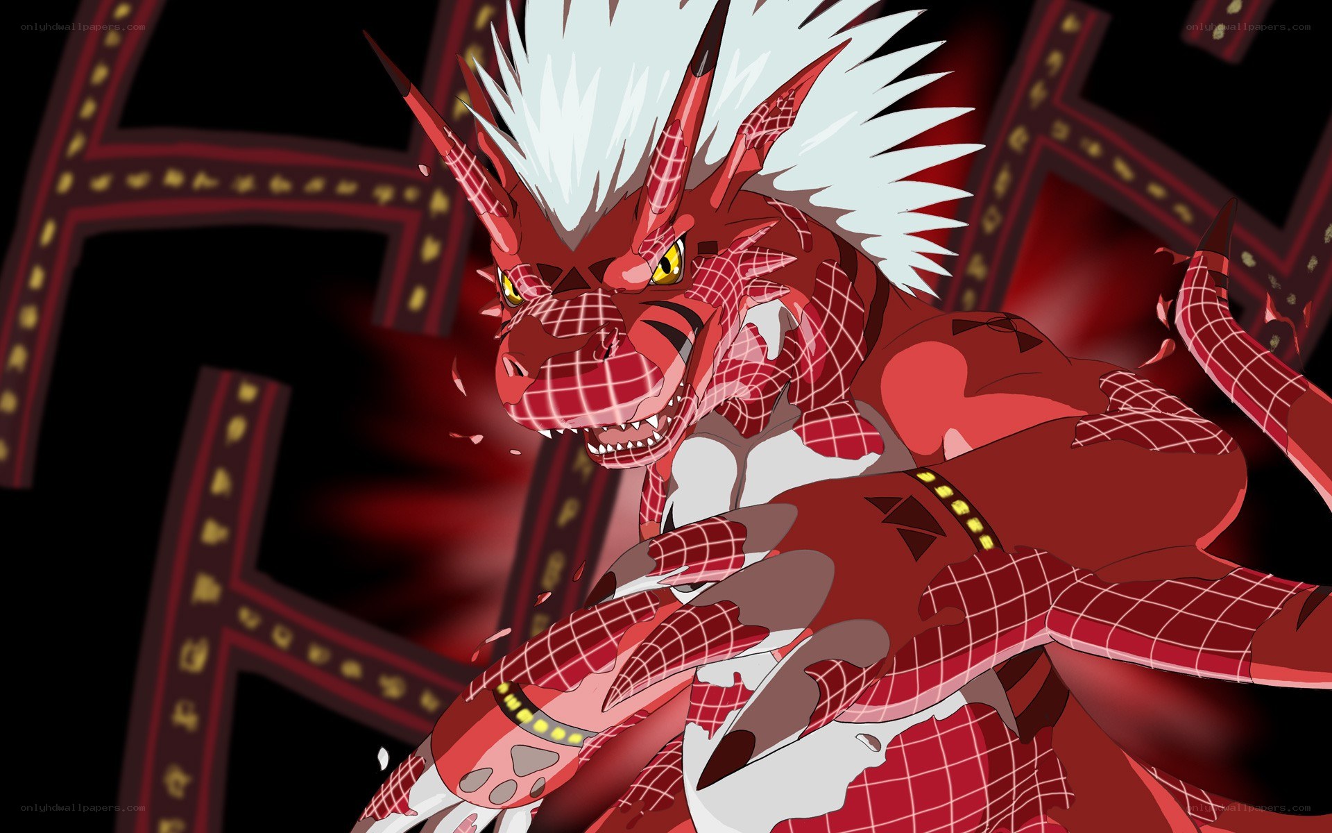 red dragon monster character