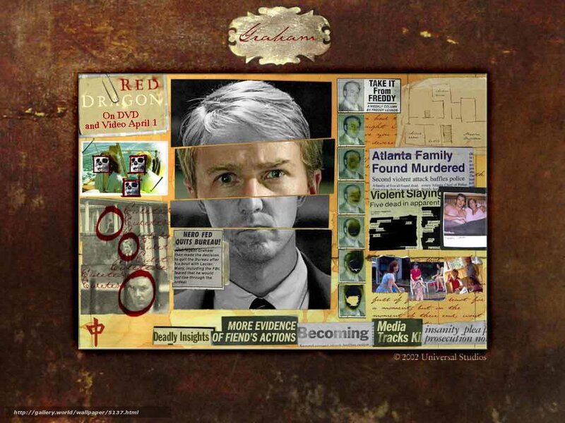 Red Dragon movie collage
