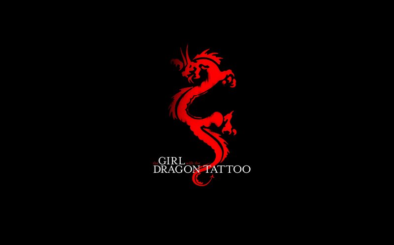 Red Dragon Tattoo — Black, Dramatic