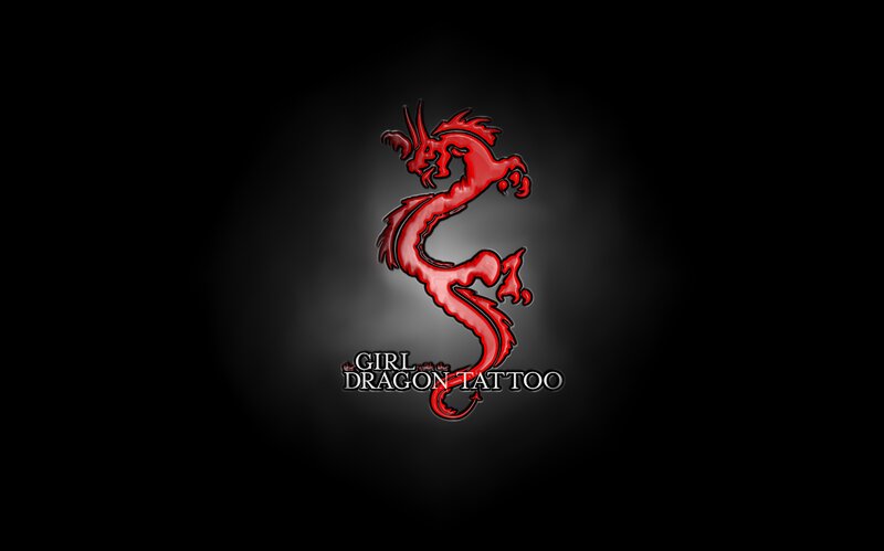 Red Dragon Tattoo — Black