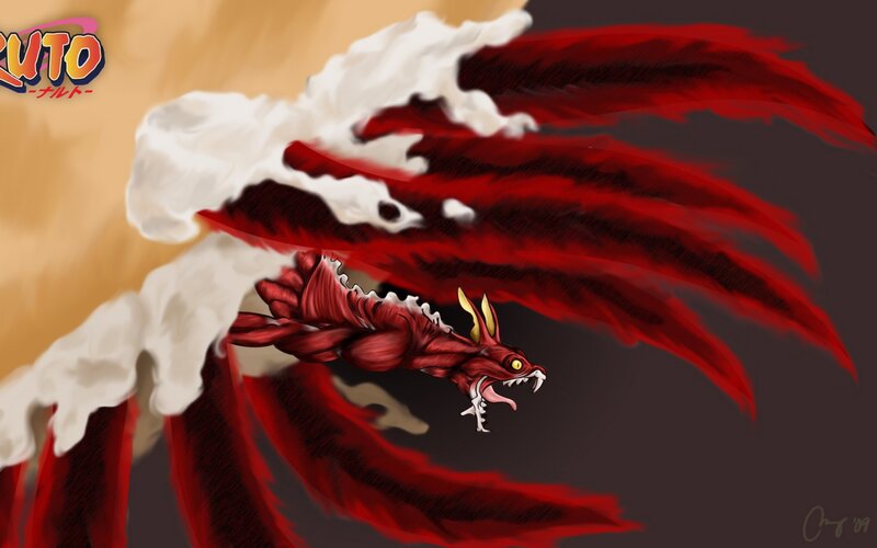 Red Dragon with Wings