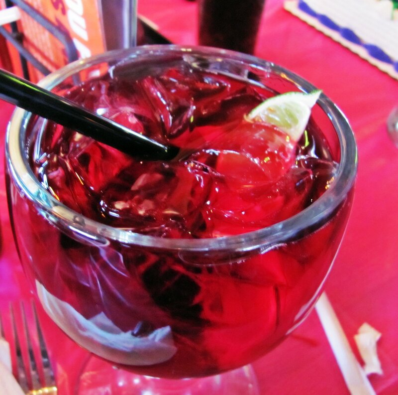 Red Drink in Glass — Refreshing
