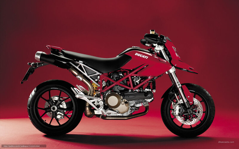Red Ducati motorcycle