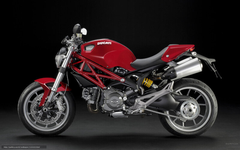 Red Ducati motorcycle